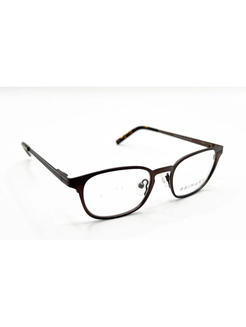 Primary Pk130 Brn Brown Authentic Eyeglasses 43-16-125